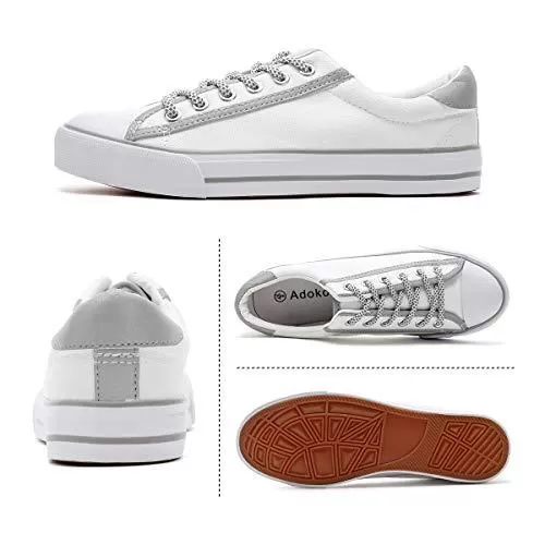 Women's Canvas Low Cut Canvas Walking Running Shoes